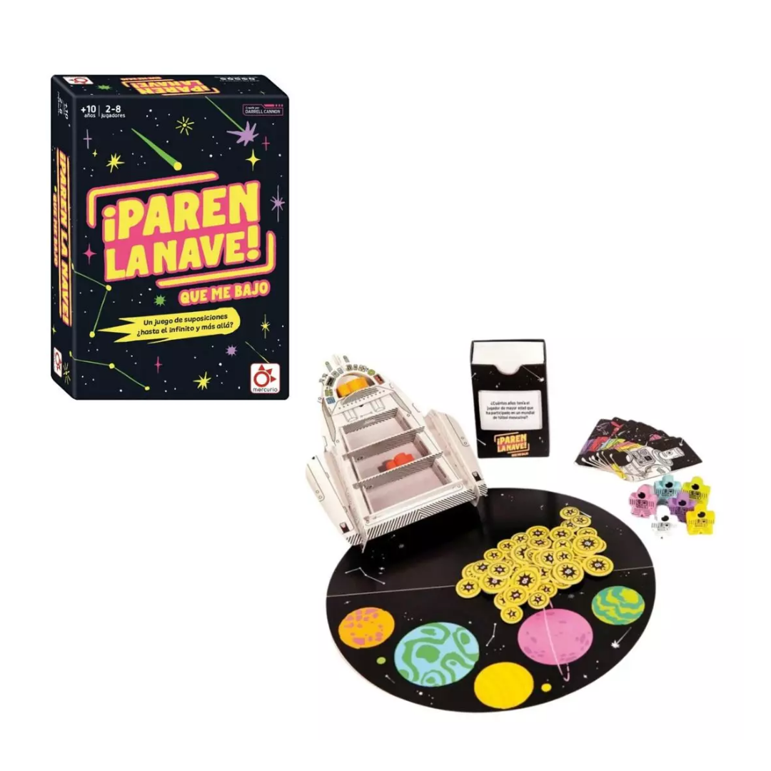 Paren la Nave! - Juego de Mesa de Intuición y Apuestas - Dark Hobbies
