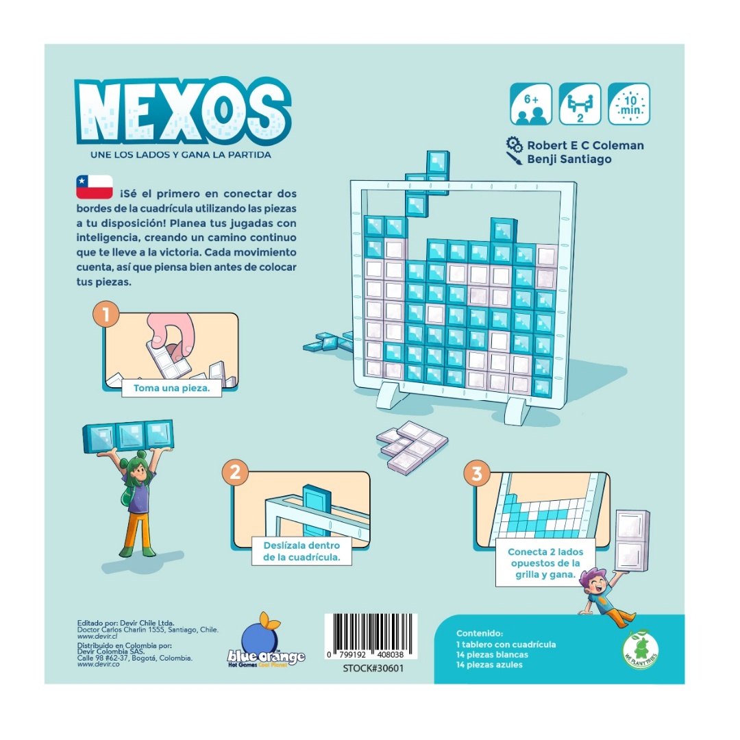 Nexos - Juego de Estrategia Vertical y Conexión - Dark Hobbies