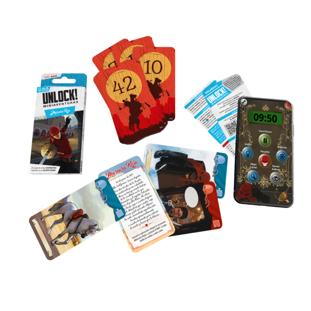 Unlock Mini Aventuras Mascara Roja