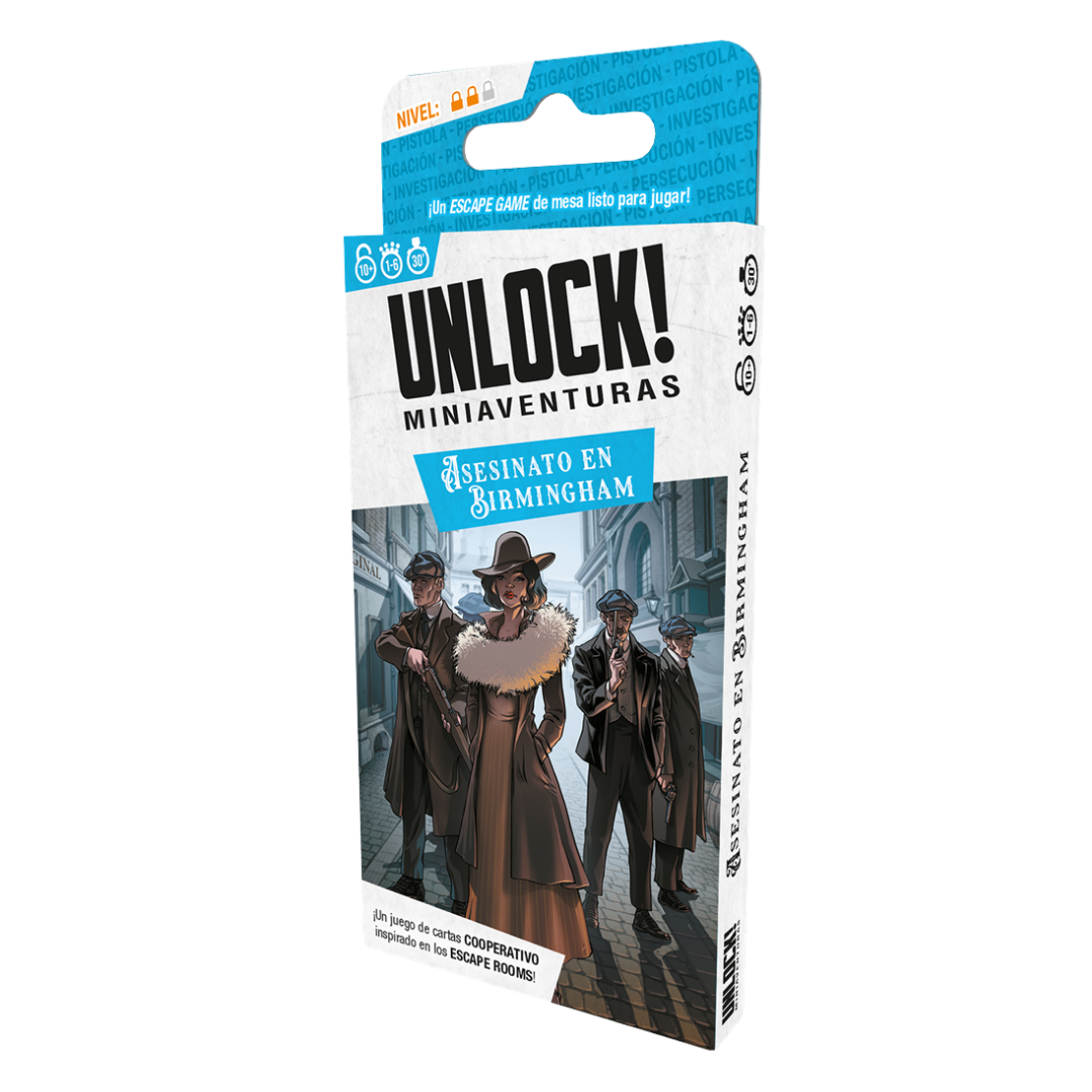 Unlock Mini Aventuras Asesinato en Birmingham