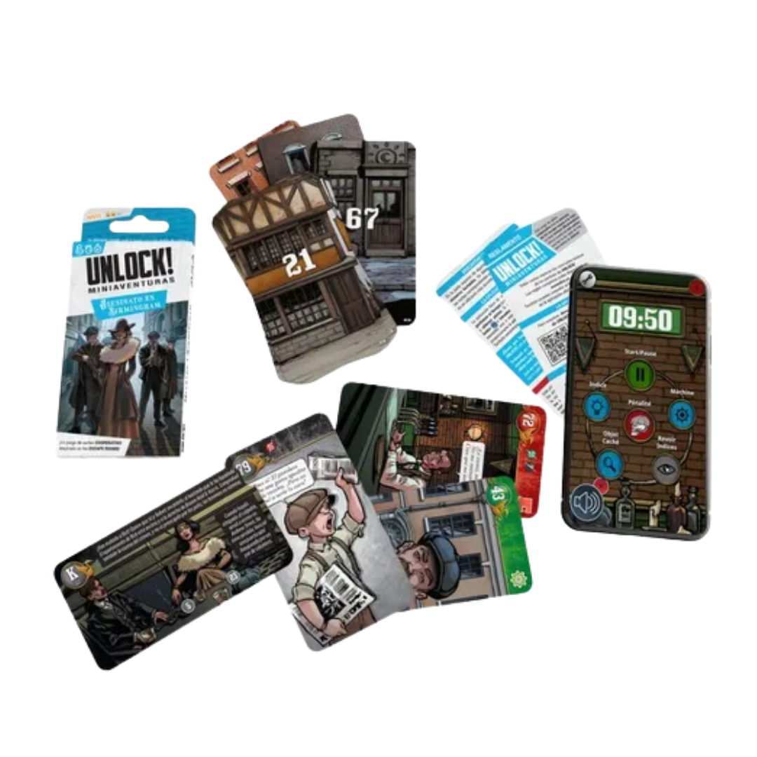 Unlock Mini Aventuras Asesinato en Birmingham