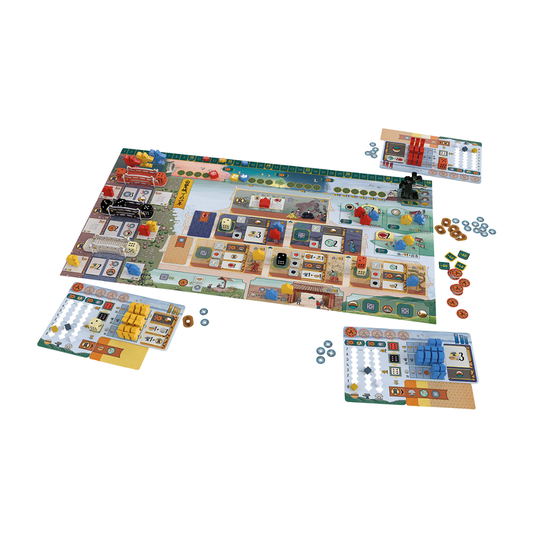 The White Castle - Estrategia Eurogame en el Japón Feudal - Dark Hobbies