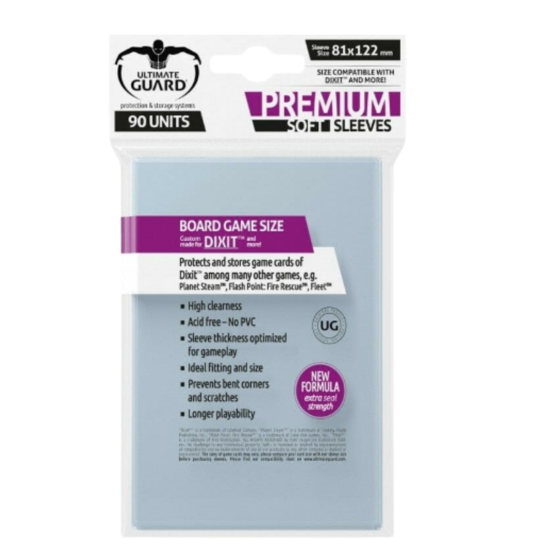 Fundas Soft Sleeves 81x122 mm Ultimate Guard (90 Unidades)
