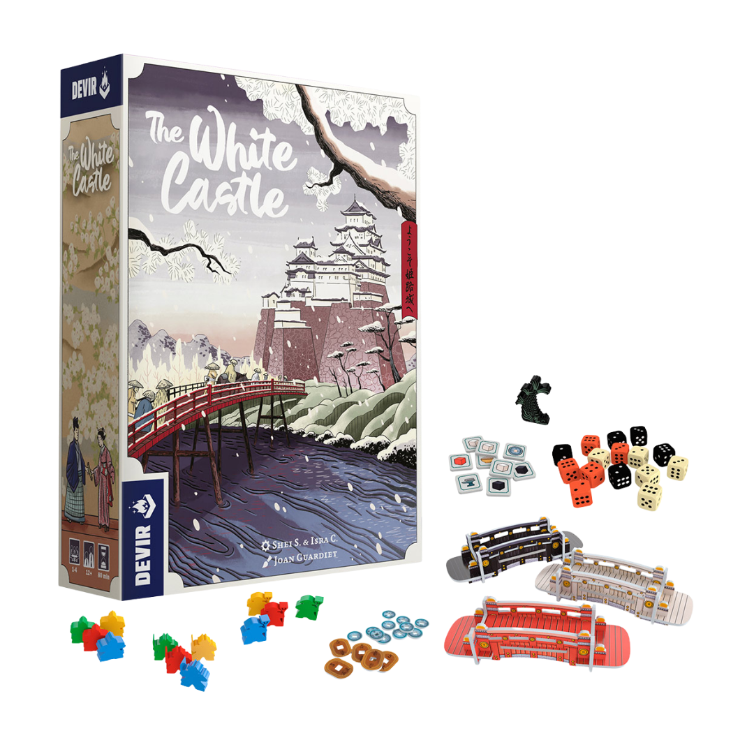 The White Castle - Estrategia Eurogame en el Japón Feudal - Dark Hobbies