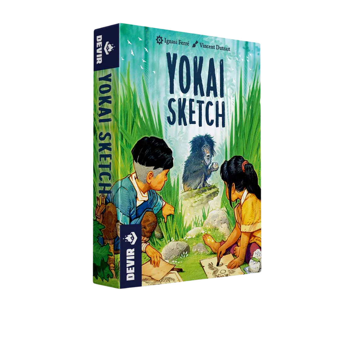 Yōkai Sketch | Duelo artístico en el bosque espiritual
