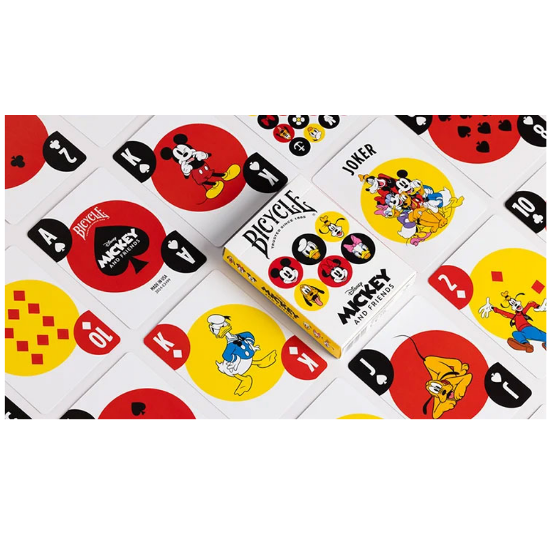 Bicycle Disney Mickey & Friends – Naipes Ingleses Edición Disney