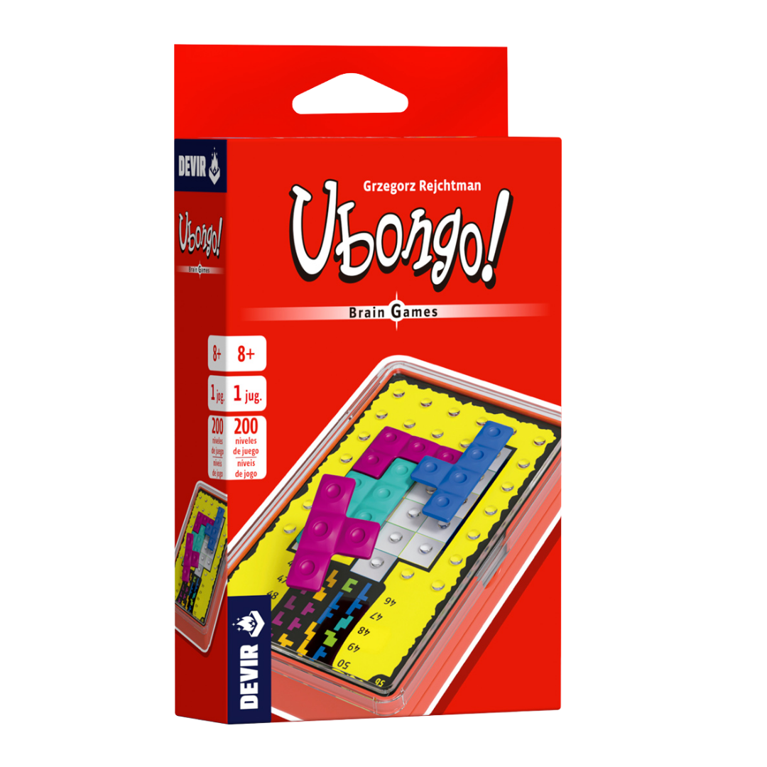 Ubongo Brain Game - Rompecabezas Lógico en Solitario - Dark Hobbies