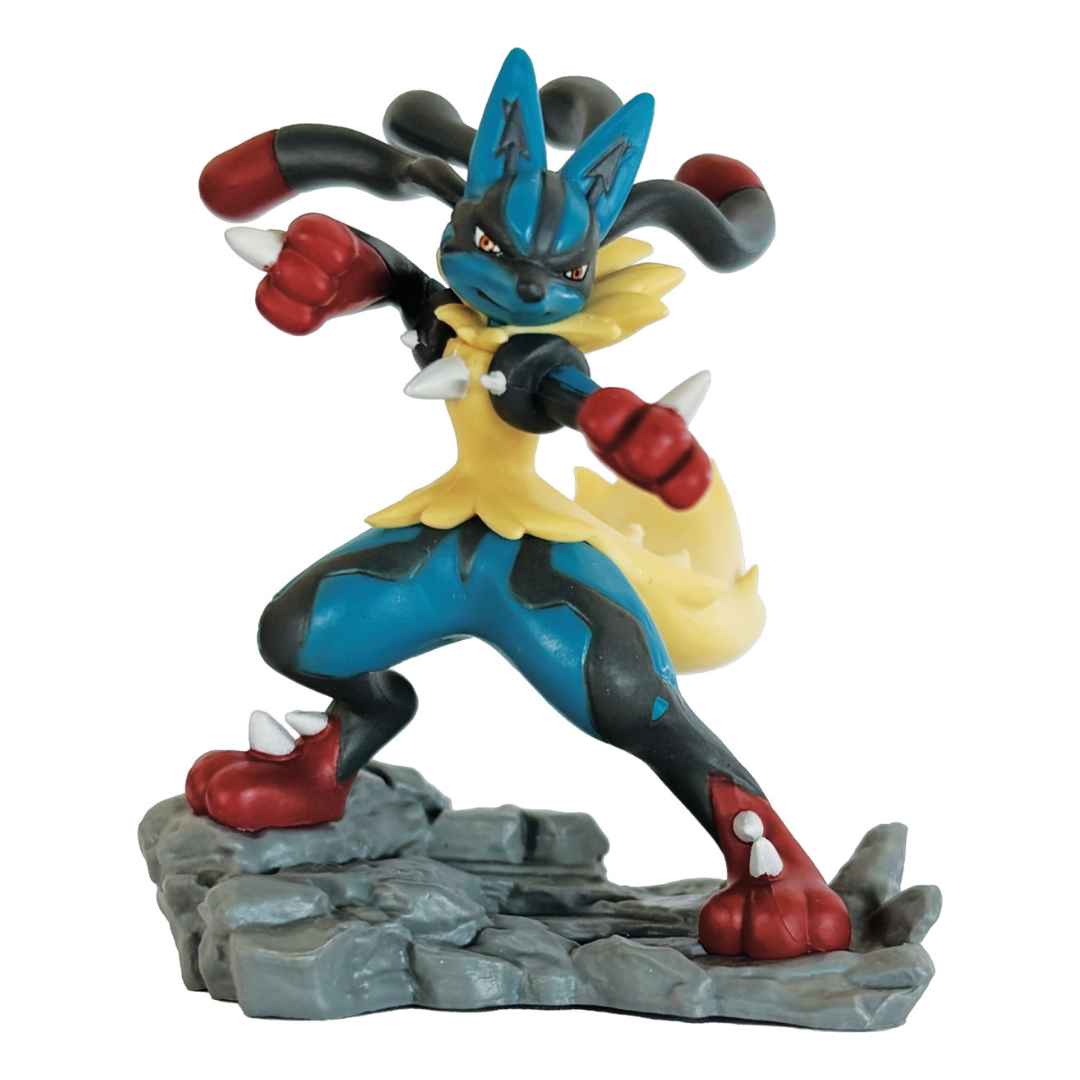 Pokémon TCG Mega Lucario ex Figure Collection – Caja Coleccionable (Inglés)