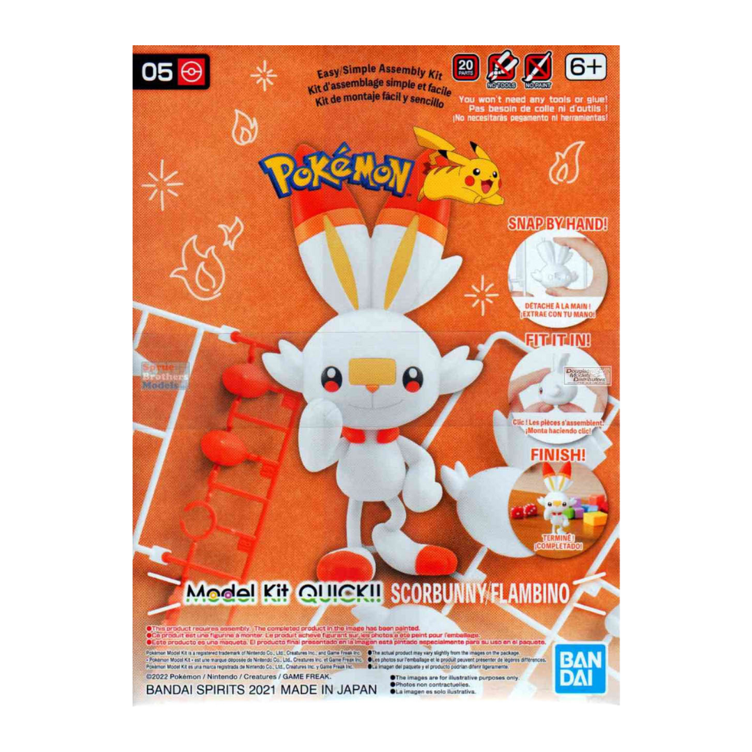Scorbunny Pokemon Model Kit