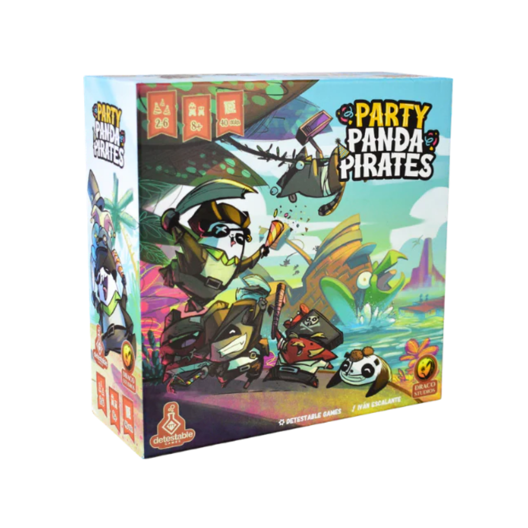 Party Panda Pirates - Juego de Mesa Familiar de Minijuegos - Dark Hobbies