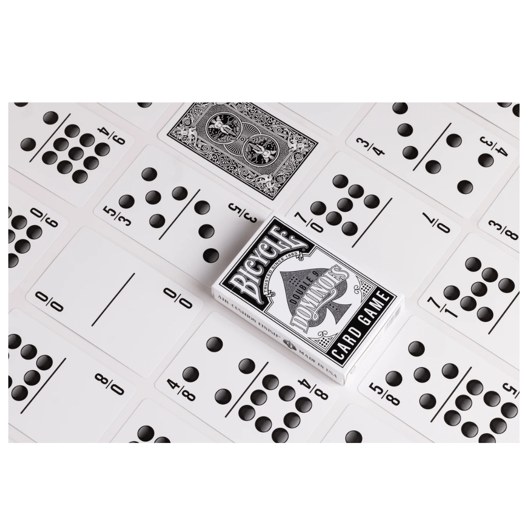 Bicycle Double Nine Dominoes – Cartas de Dominó Portátiles