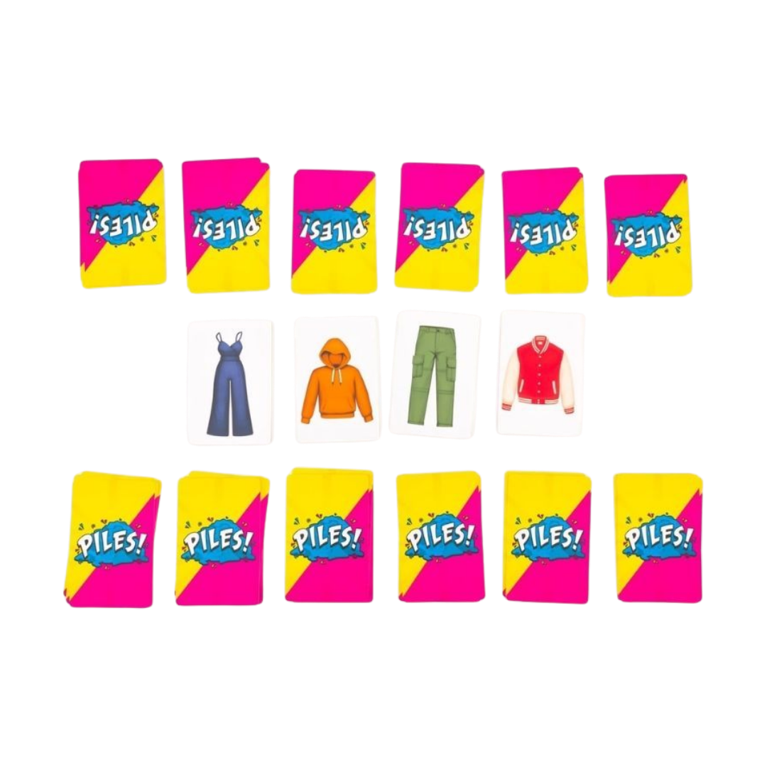 Piles! – Juego de Cartas de Velocidad y Recolección de Sets