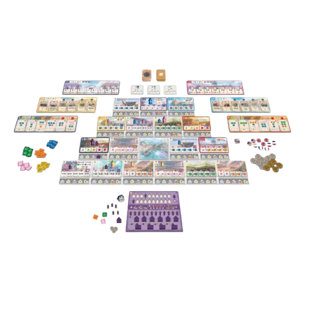 Yokohama - Juego de Mesa de Estrategia y Comercio Meiji - Dark Hobbies