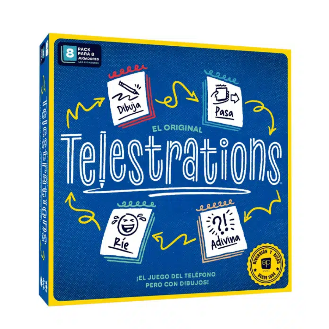 Telestrations – Juego Party de Dibujo y Risas Garantizadas