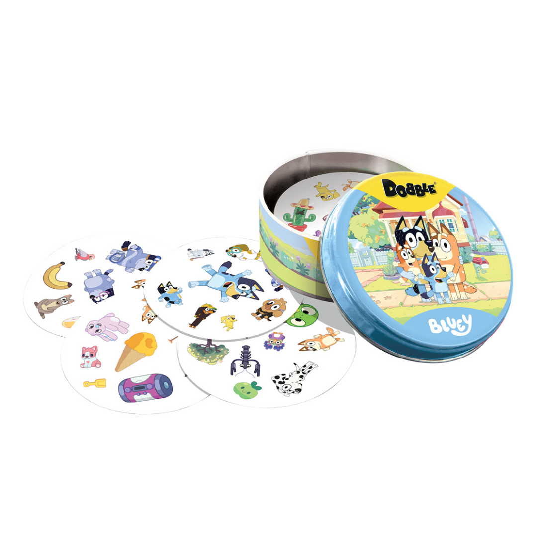 Dobble Bluey – Juego de Cartas de Observación y Velocidad