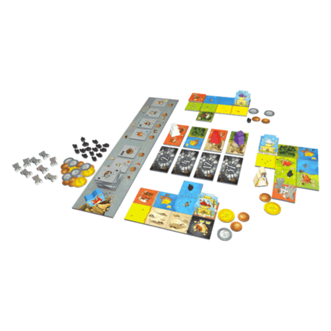 Queendomino - Estrategia de Construcción de Reinos - Dark Hobbies