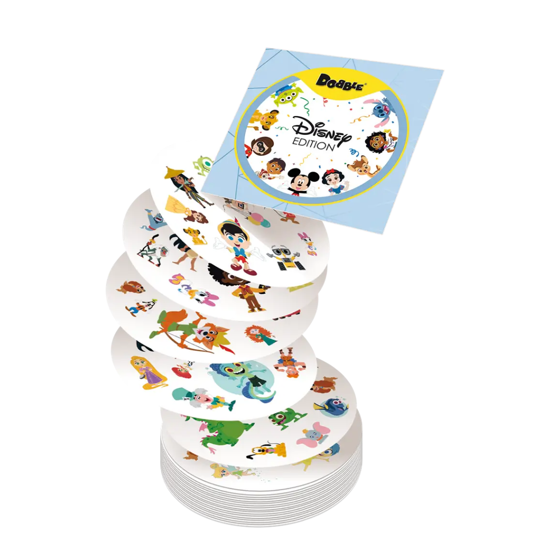 Dobble Disney & Pixar – Juego de Cartas de Observación y Velocidad
