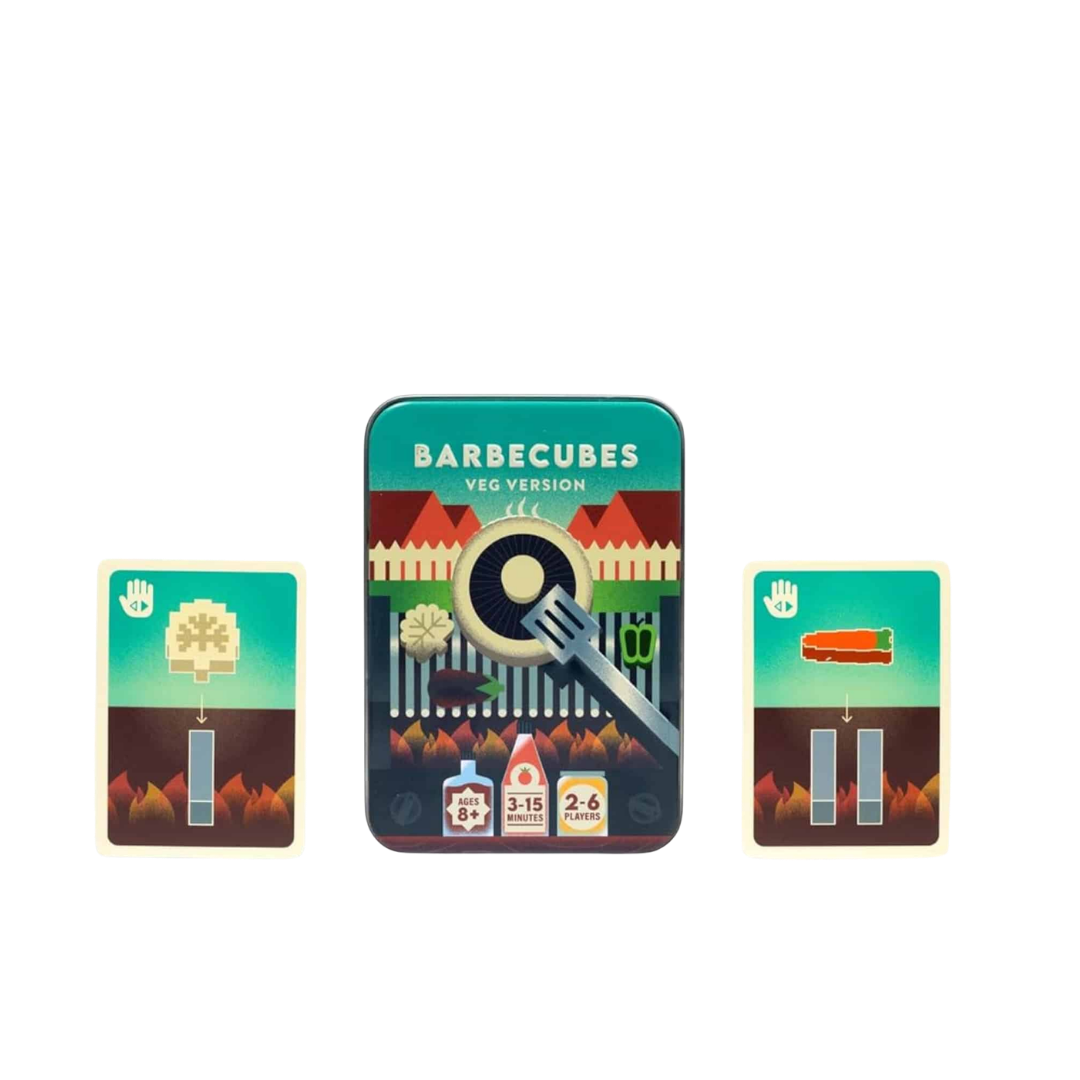 Barbecubes Veggie - Juego de Mesa de Destreza y Parrilla - Dark Hobbies