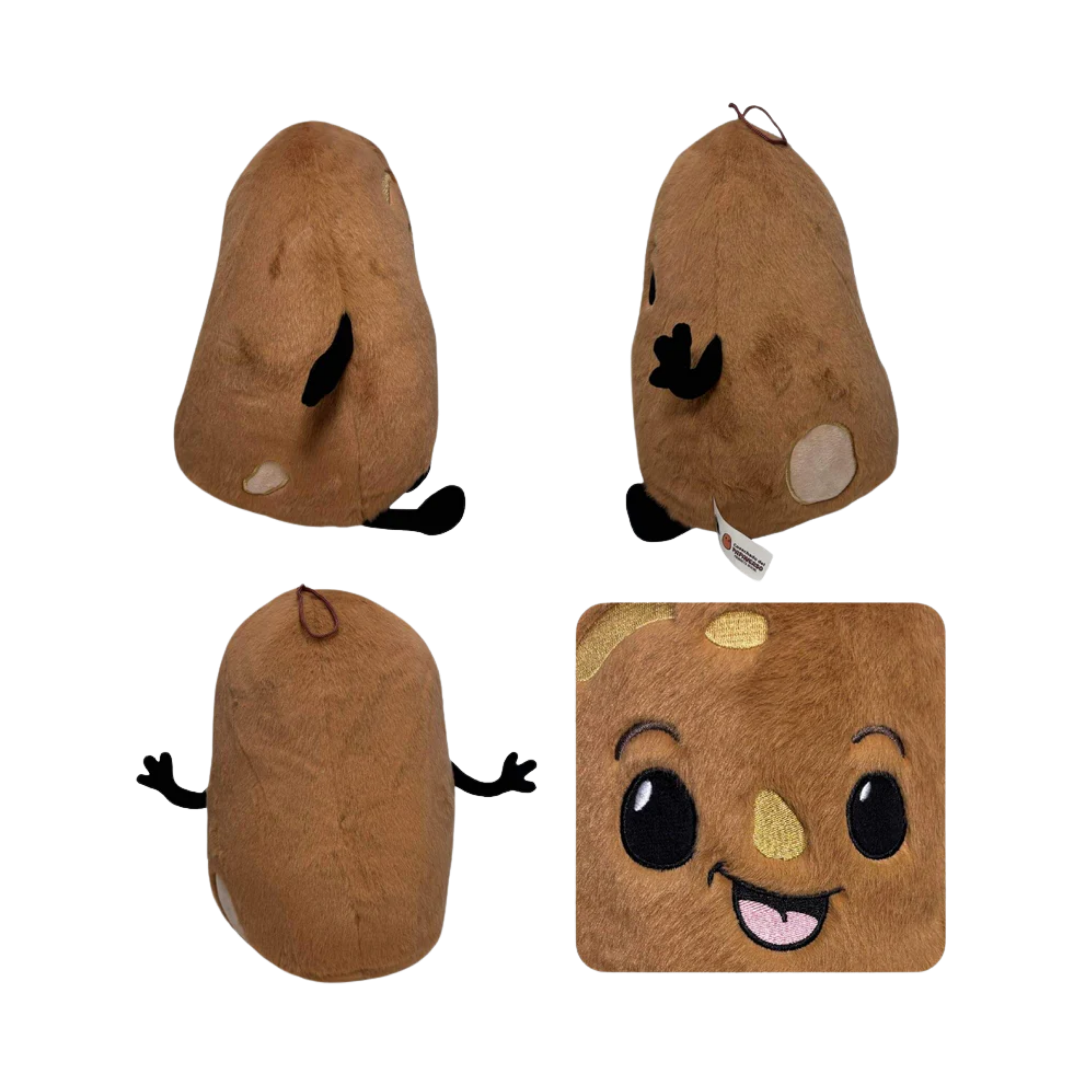 Peluche Donde las Papas Queman - Papa de Felpa Oficial de Salta Pal Lao (30 cm) - Dark Hobbies