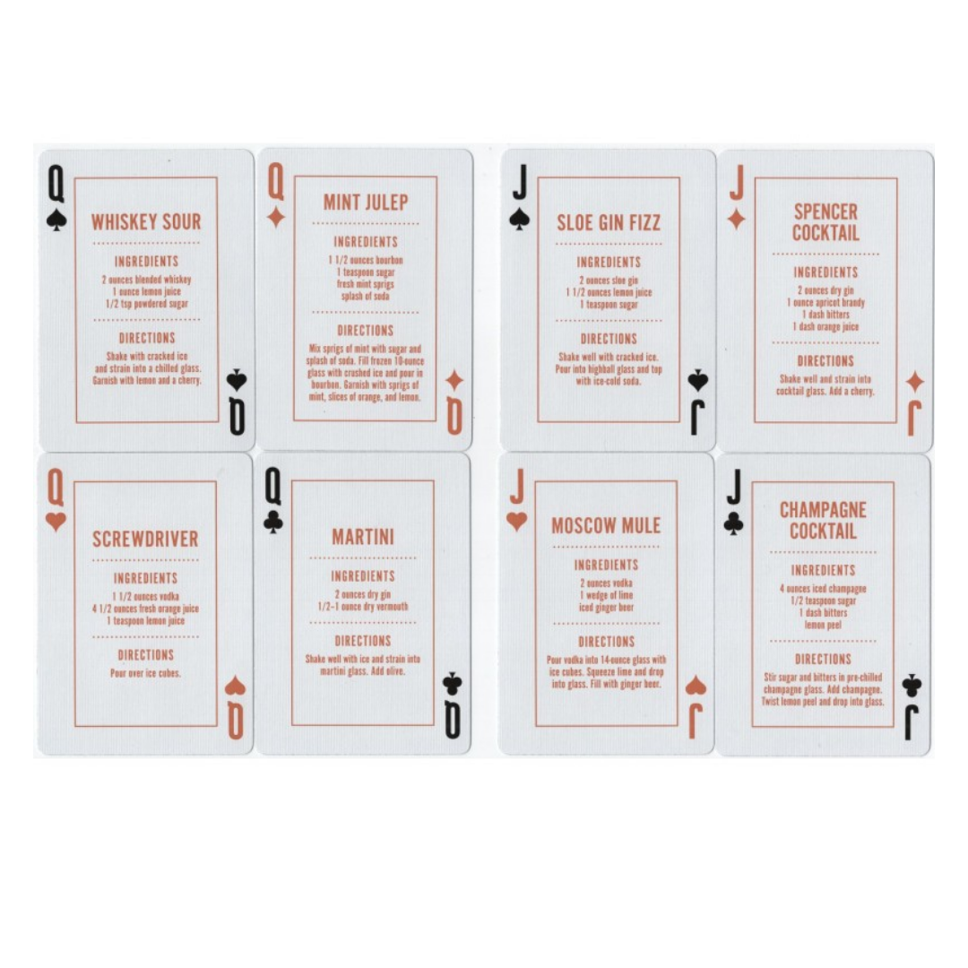 Bicycle Cocktail – Naipes Ingleses Coleccionables