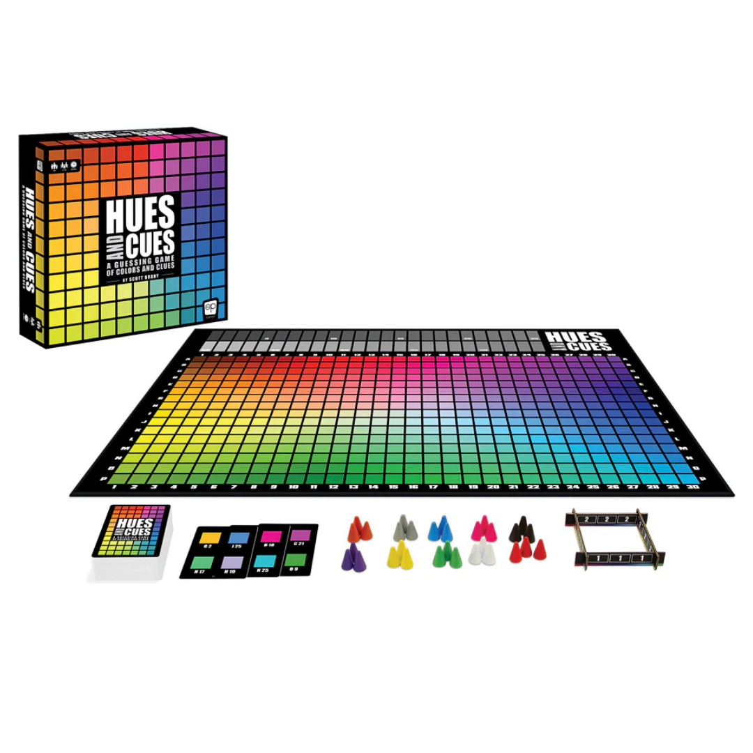 Hues and Cues - Juego de Mesa de Comunicación Visual y Colores (Multilingüe) - Dark Hobbies