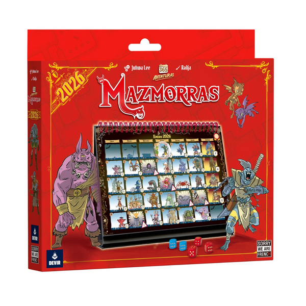 Calendario de Aventuras: Mazmorra 365 - Juego de Mesa en Solitario - Dark Hobbies