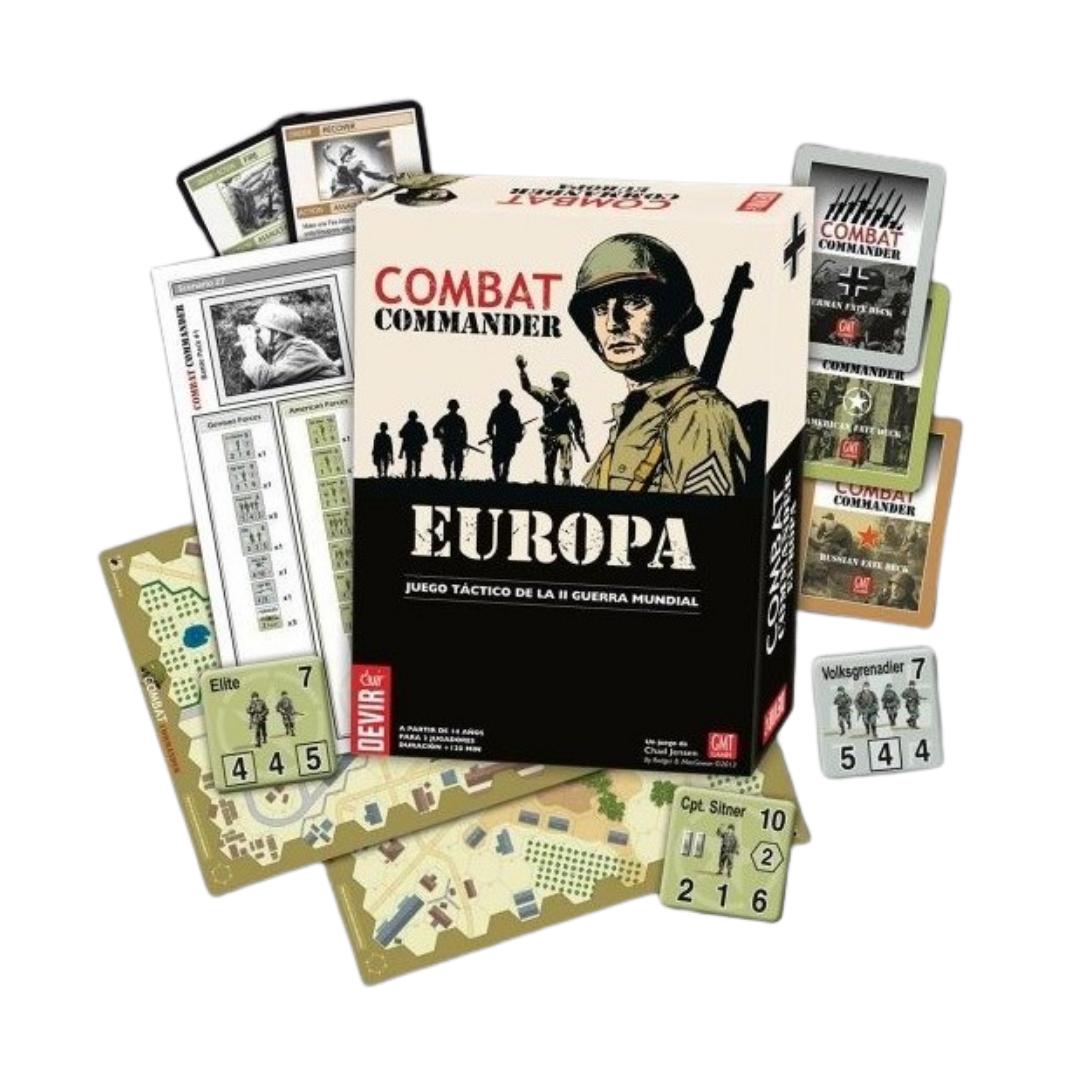 Combat Commander: Europa - Juego de Estrategia Táctica WWII - Dark Hobbies