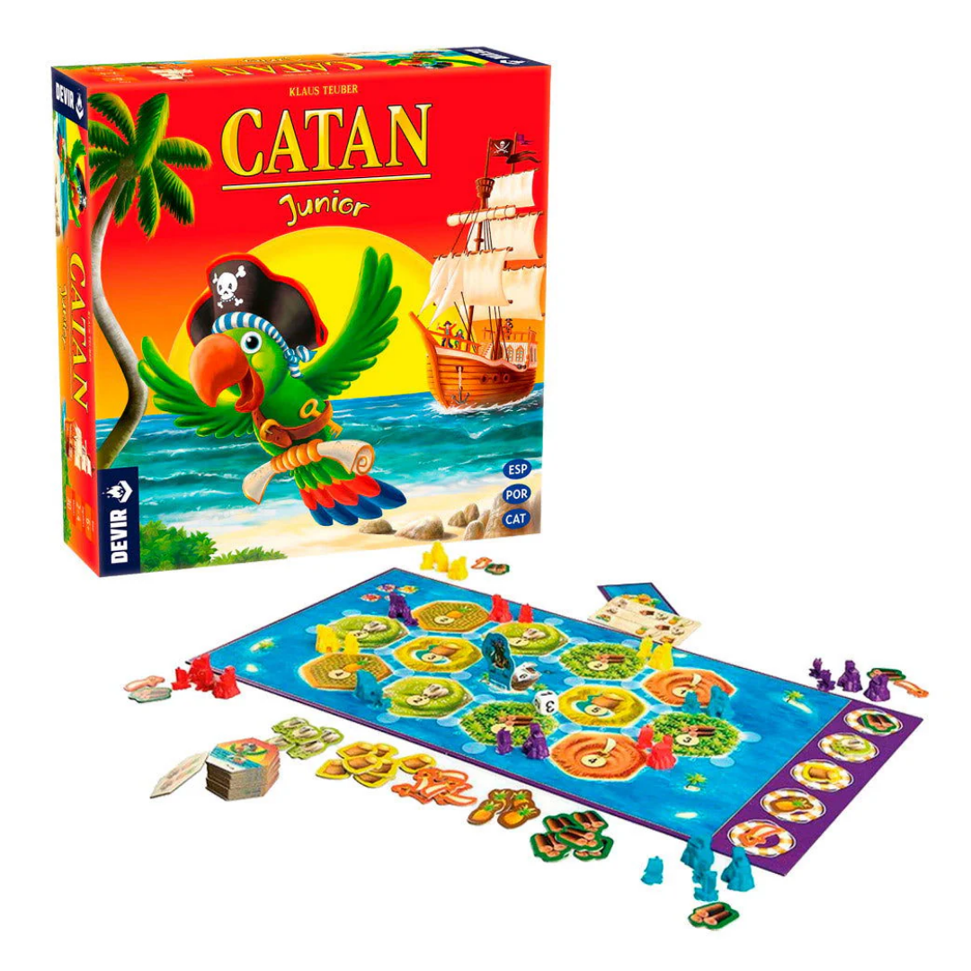 Catan Junior - Mi Primer Juego de Estrategia Pirata - Dark Hobbies