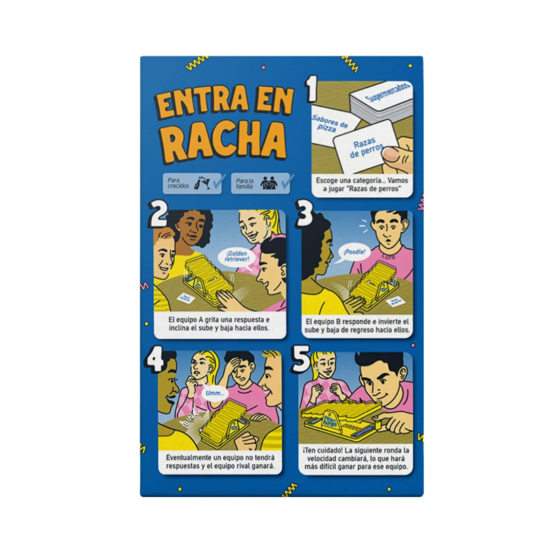 Piensa Rápido (Tilt ‘n Shout) - Juego de Mesa por Equipos y Agilidad Mental - Dark Hobbies