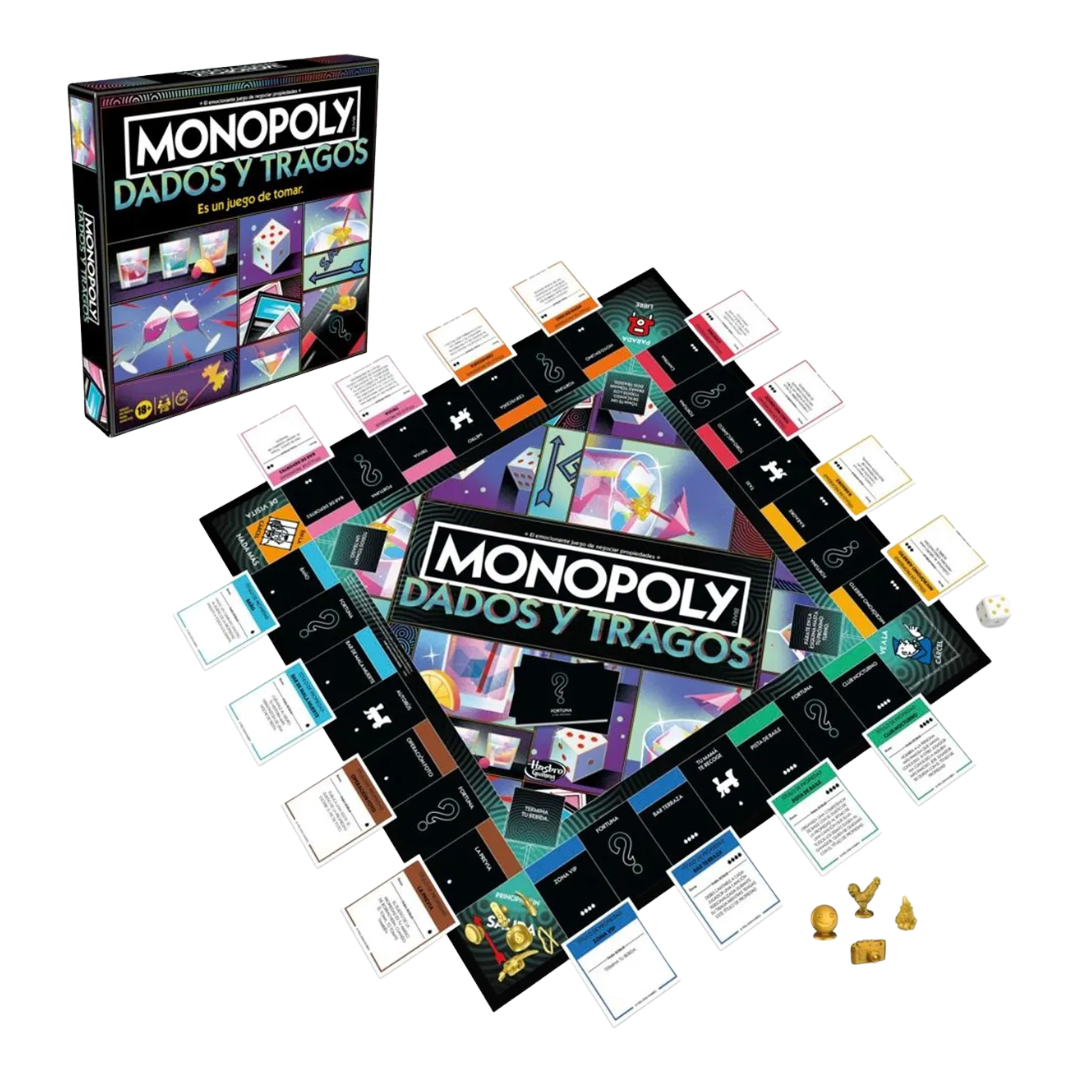 Monopoly Dados Y Tragos