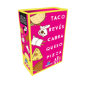 Taco, Revés, Cabra, Queso, Pizza - Juego de Cartas de Reflejos y Caos - Dark Hobbies