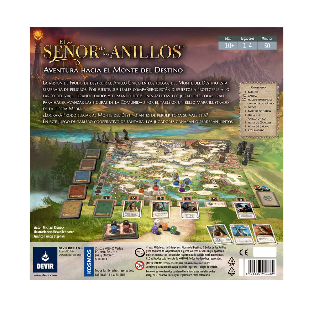 El Señor de los Anillos - Aventura Hacia el Monte del Destino