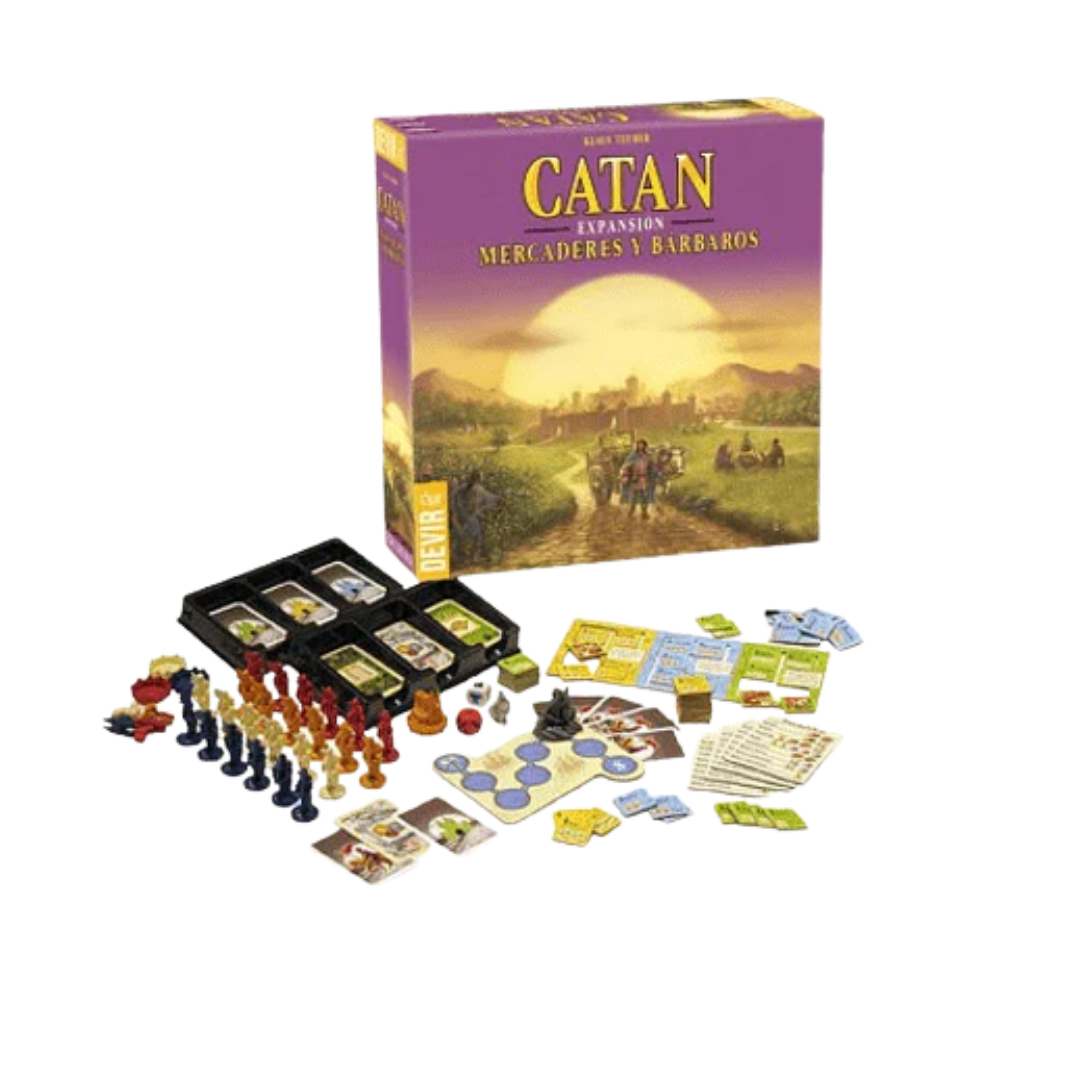 Catan: Mercaderes y Bárbaros - Expansión de Aventuras y Variantes - Dark Hobbies