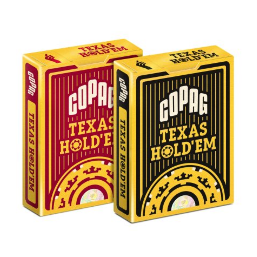 Naipe Copag Texas Hold’em Poker – Cartas Profesionales 100% PVC