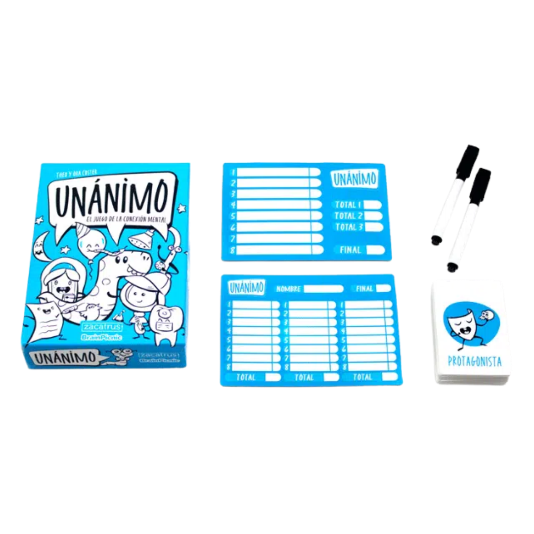 Unánimo - El Juego de Conexión Mental y Telepatía Grupal - Dark Hobbies