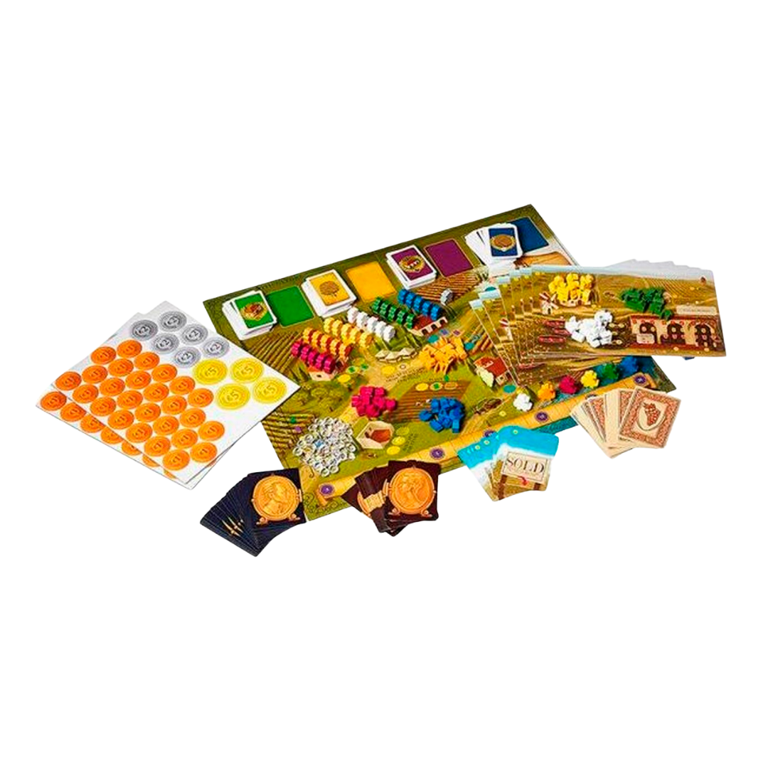 Viticulture: Essential Edition - Juego de Mesa de Estrategia Vinícola - Dark Hobbies