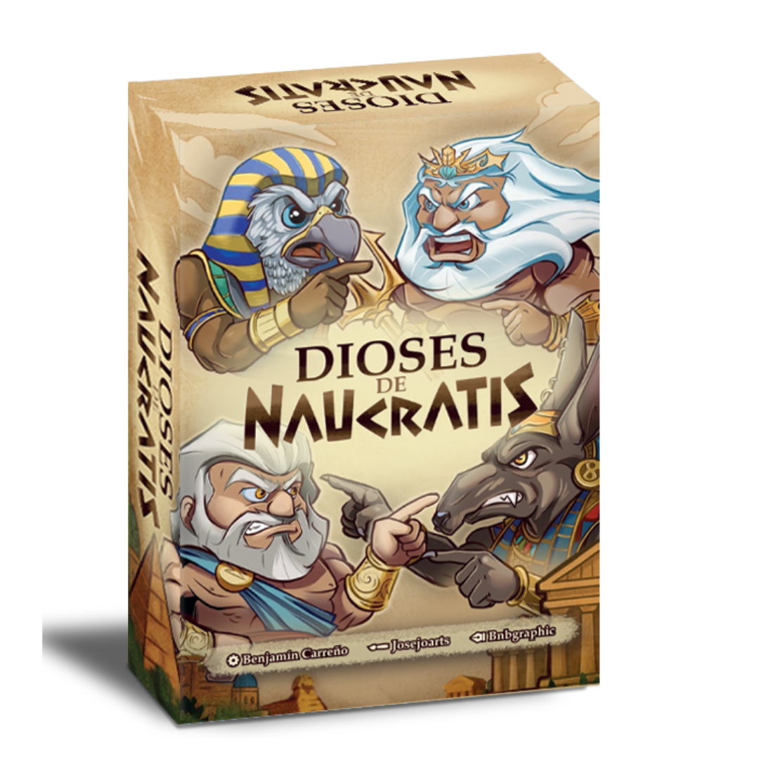 Dioses de Náucratis Juego de Mesa Español | Party Familiar Chile - Dark Hobbies
