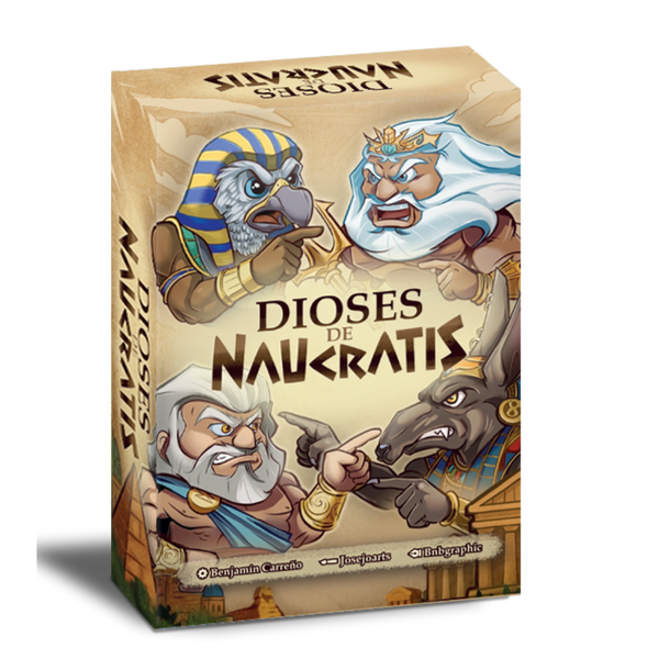 Dioses de Náucratis - Juego de Mesa de Deducción y Party - Dark Hobbies