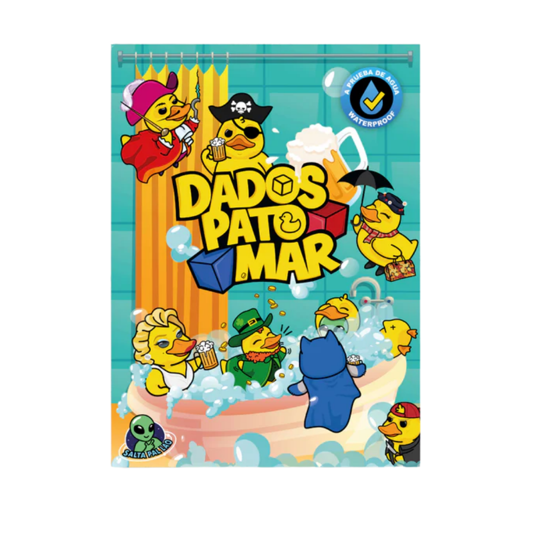 Dados Pato Mar - Juego de Mesa de Dados, Roles Ocultos y Bebida- Dark Hobbies