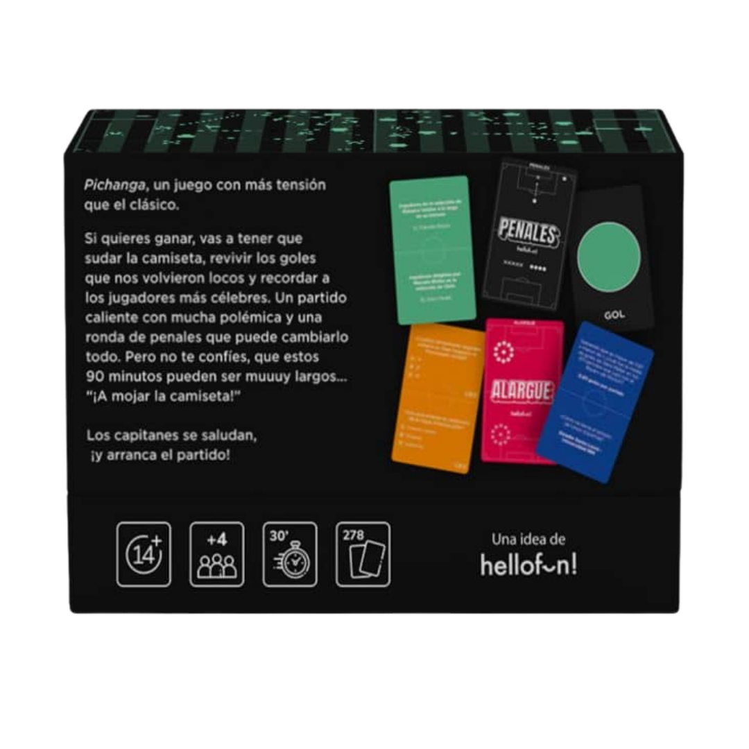 Pichanga - Juego de Mesa de Fútbol y Trivia en Equipos - Dark Hobbies