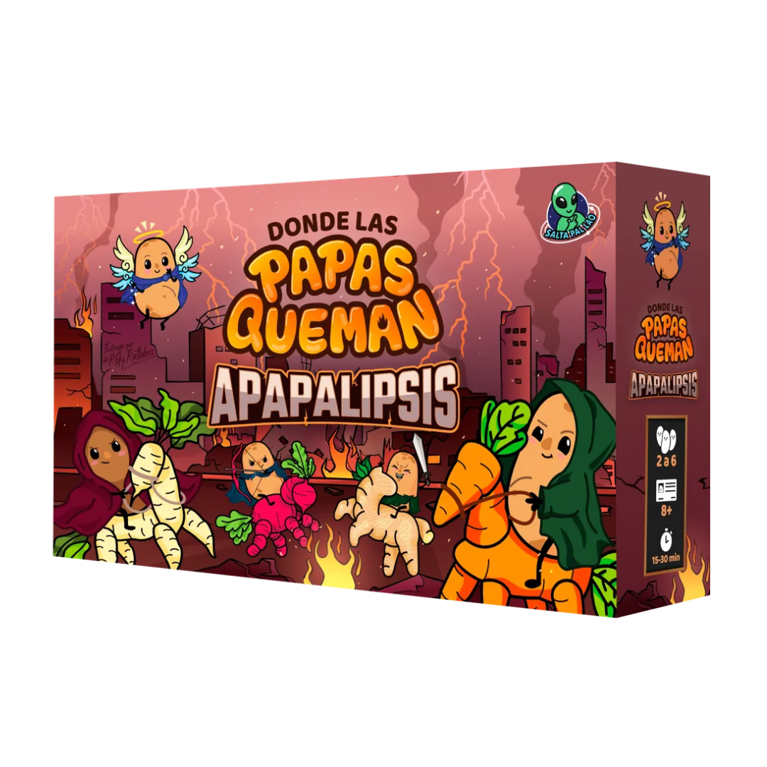 Donde las Papas Queman: Apapalipsis - Juego de Cartas y Caos Total - Dark Hobbies