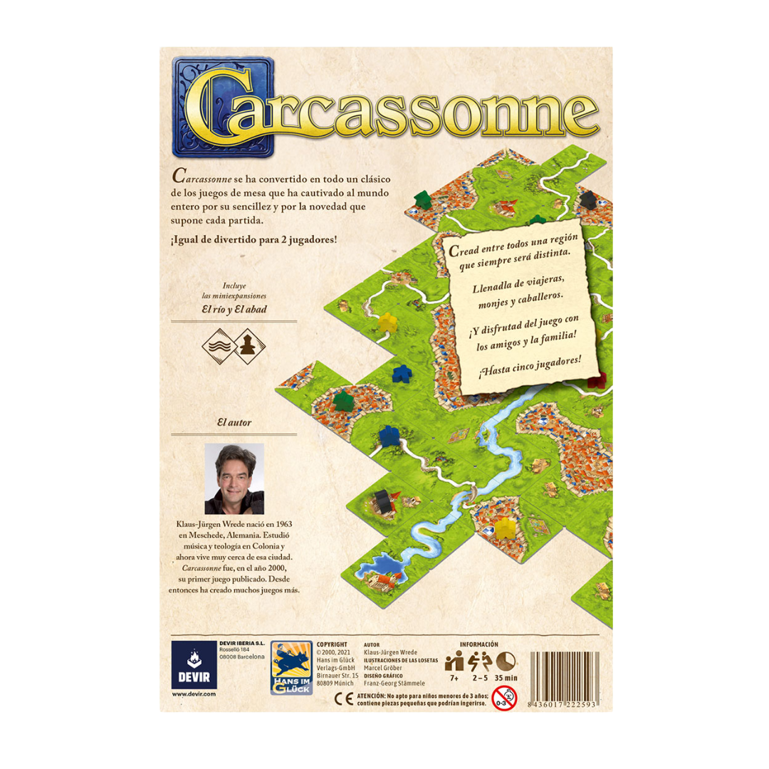 Carcassonne 2da Edicion