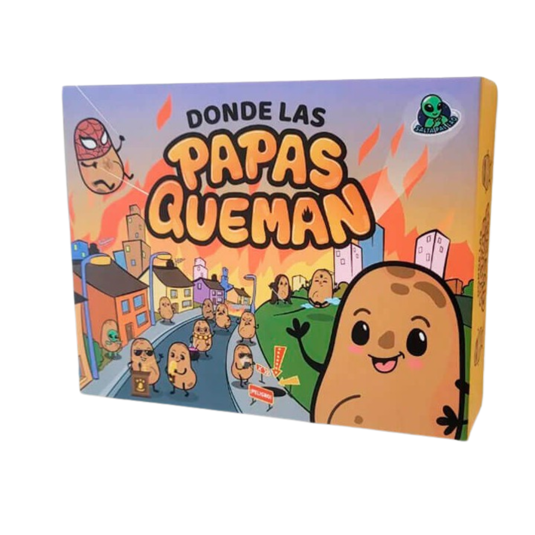 Donde las Papas Queman - Juego de Cartas de Interacción y Venganza - Dark Hobbies