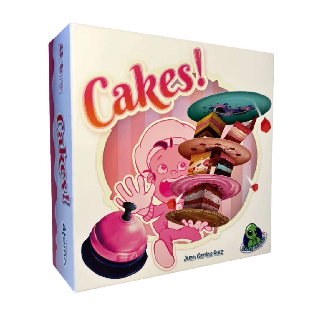 Cakes! Juego de Mesa Familiar de Habilidad y Rapidez - Dark Hobbies