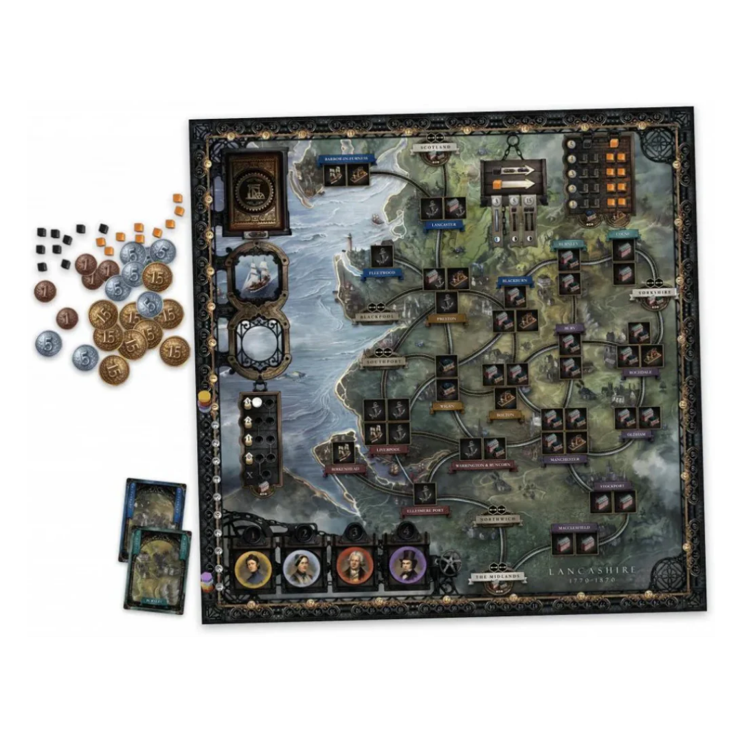 Brass: Lancashire - El Gran Clásico de la Estrategia Económica - Dark Hobbies