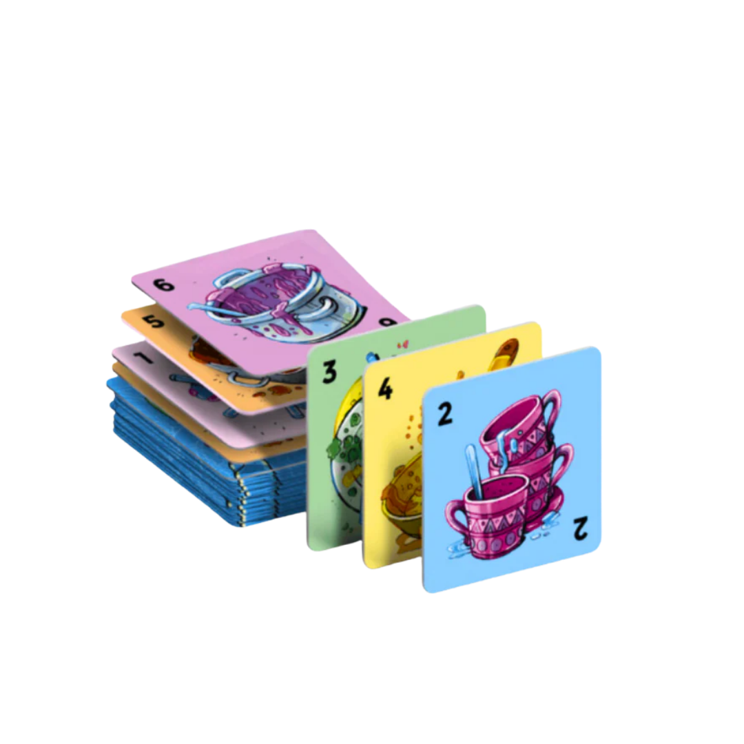 Anda a Lavar - Juego de Mesa de Cartas, Party Game Familiar y Humor - Dark Hobbies