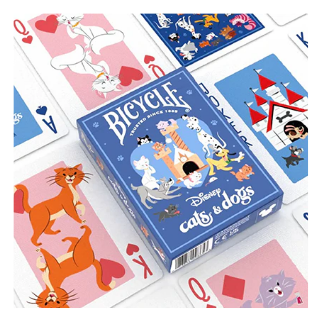 Bicycle Disney Cats & Dogs – Naipes Ingleses Edición Disney