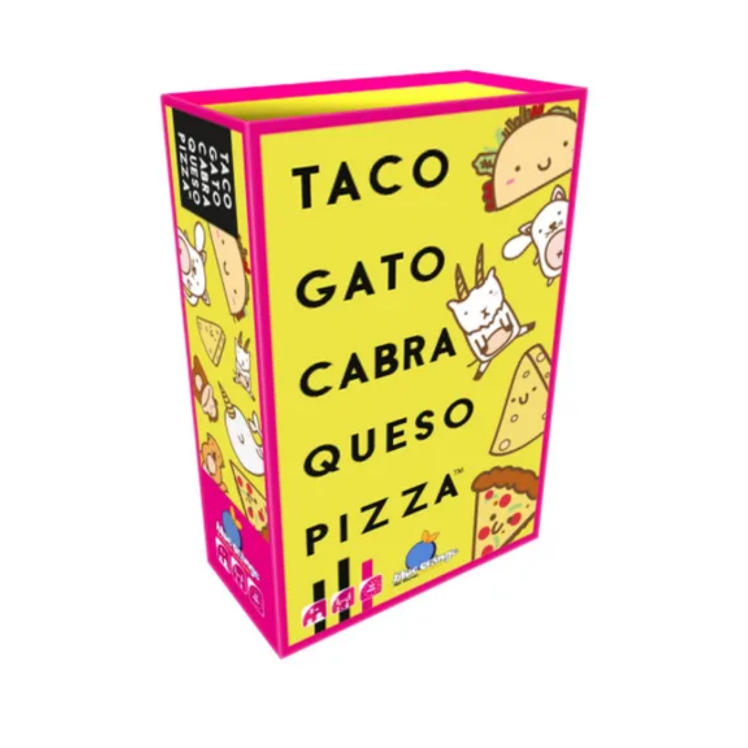 Taco, Gato,Cabra,Queso,Pizza
