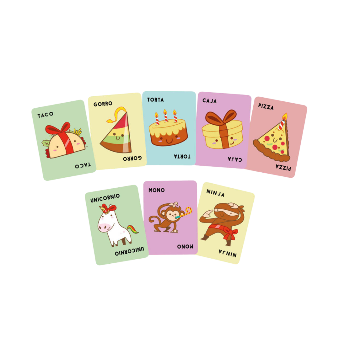 Taco,Gorro, Cumple,Queso,Pizza