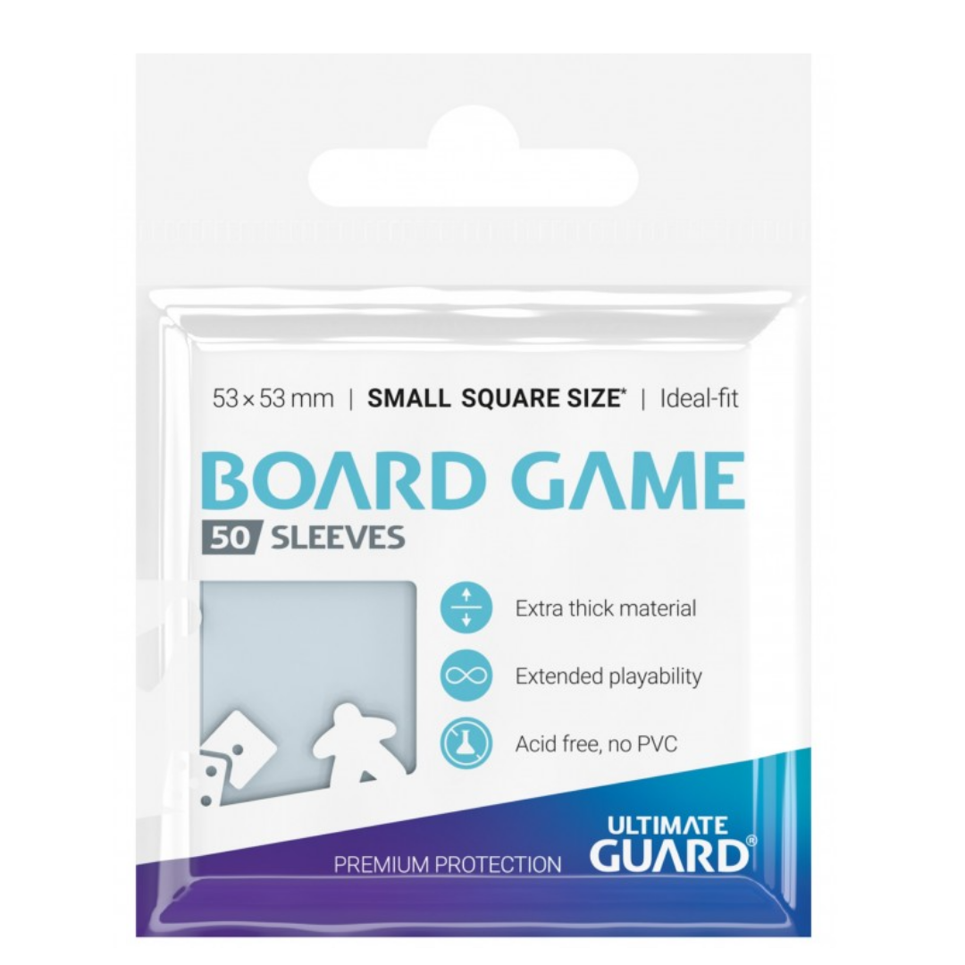 Fundas Premium Small Square 53x53 mm Ultimate Guard (50 Unidades)